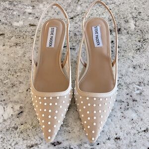 Steve Madden - Kari Pearl Natural - size 7